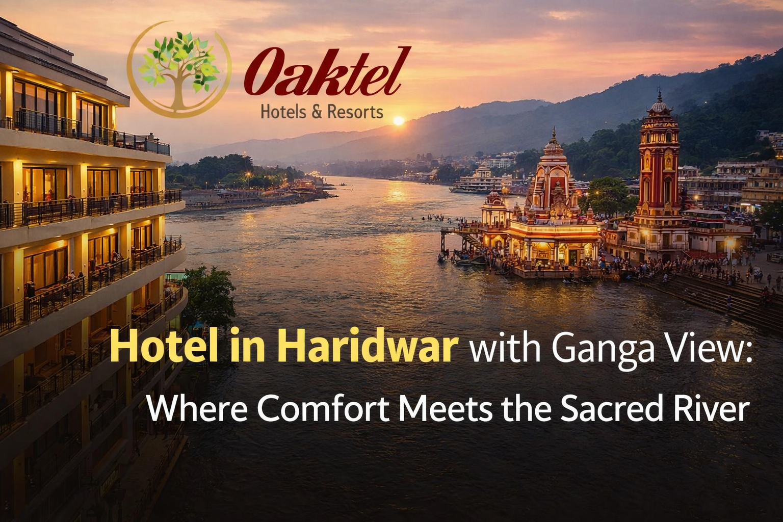 Hotel in Haridwar with Ganga View